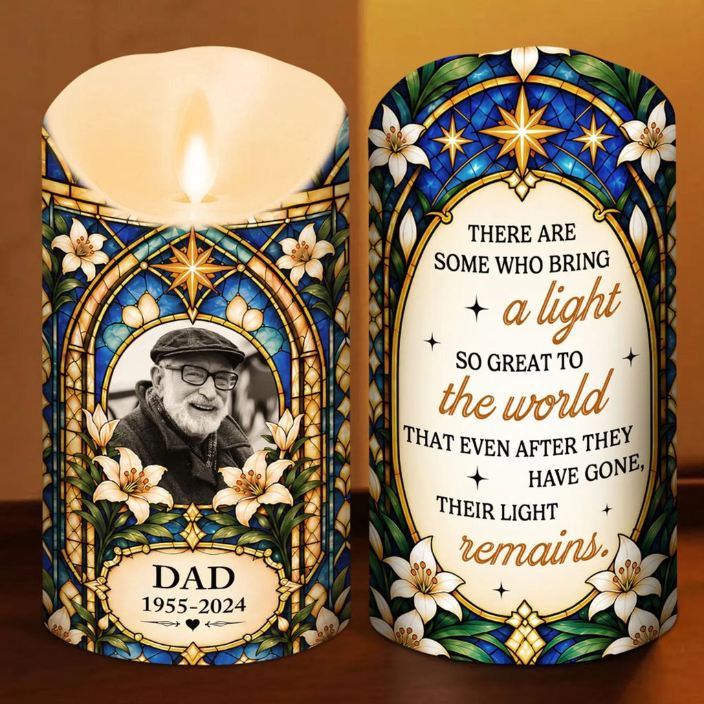 Memory Never Fades - Personalized LED Candle