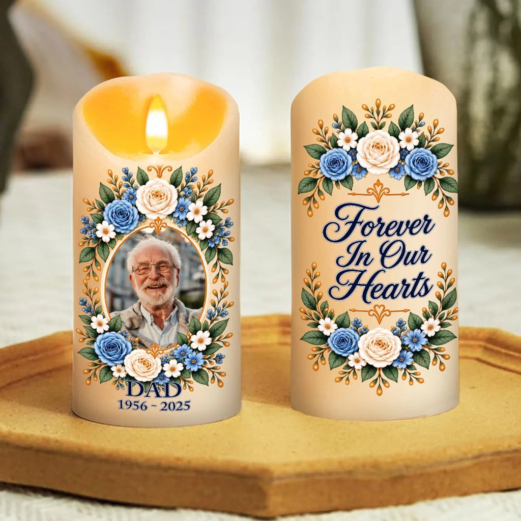 Goodbye Is Not Forever - Personalized LED Candle