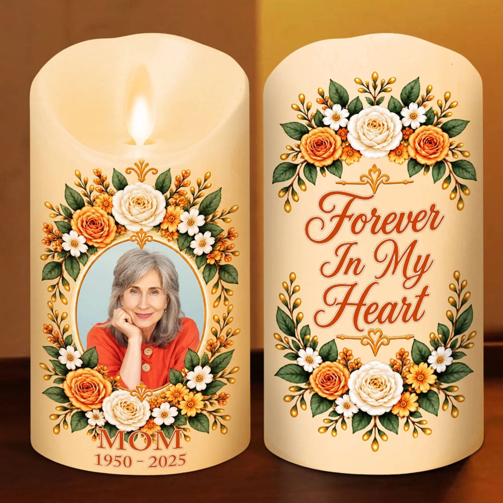 Goodbye Is Not Forever - Personalized LED Candle