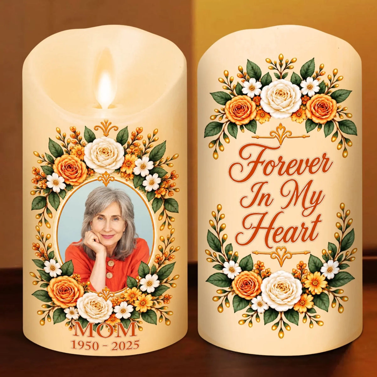 Goodbye Is Not Forever - Personalized LED Candle