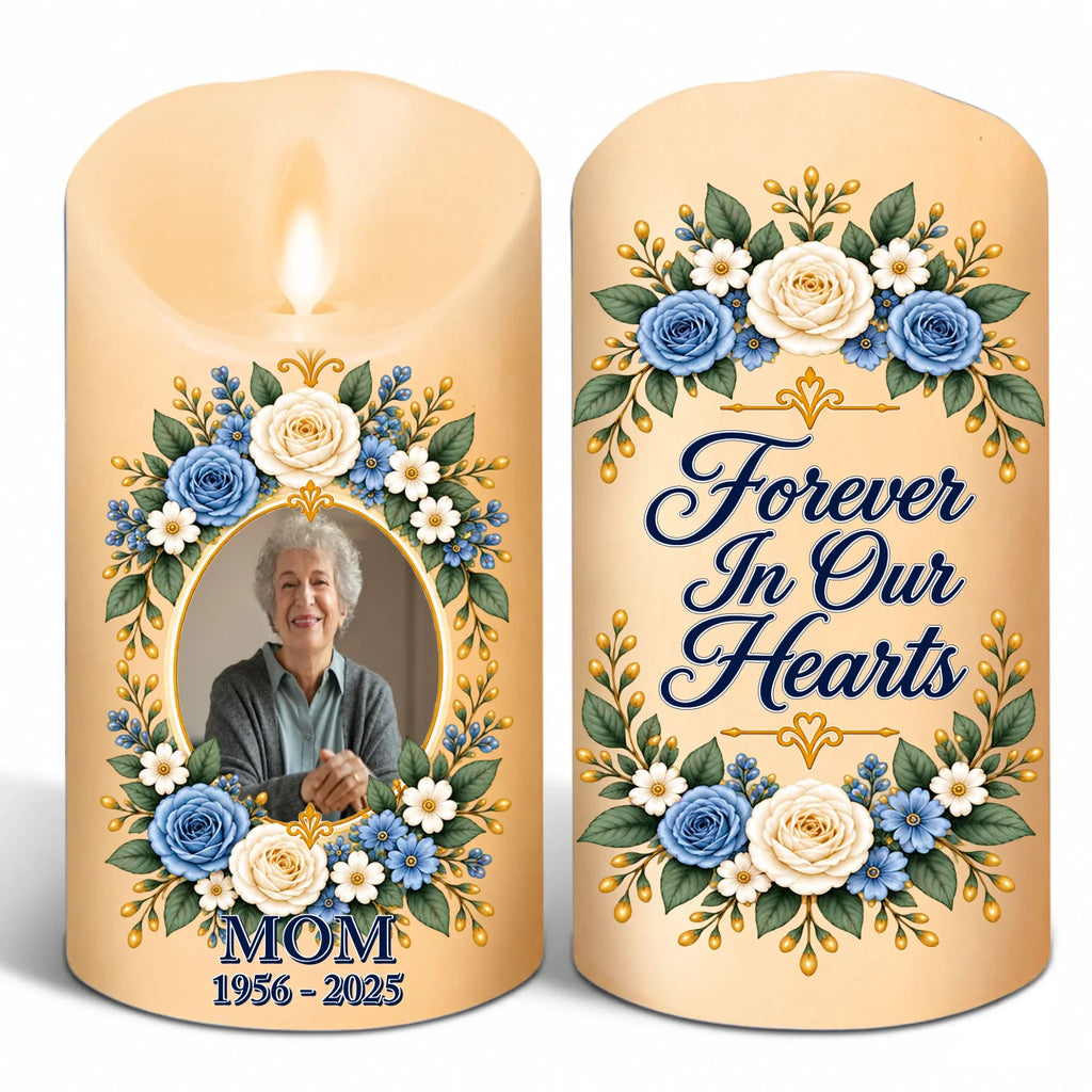 Goodbye Is Not Forever - Personalized LED Candle
