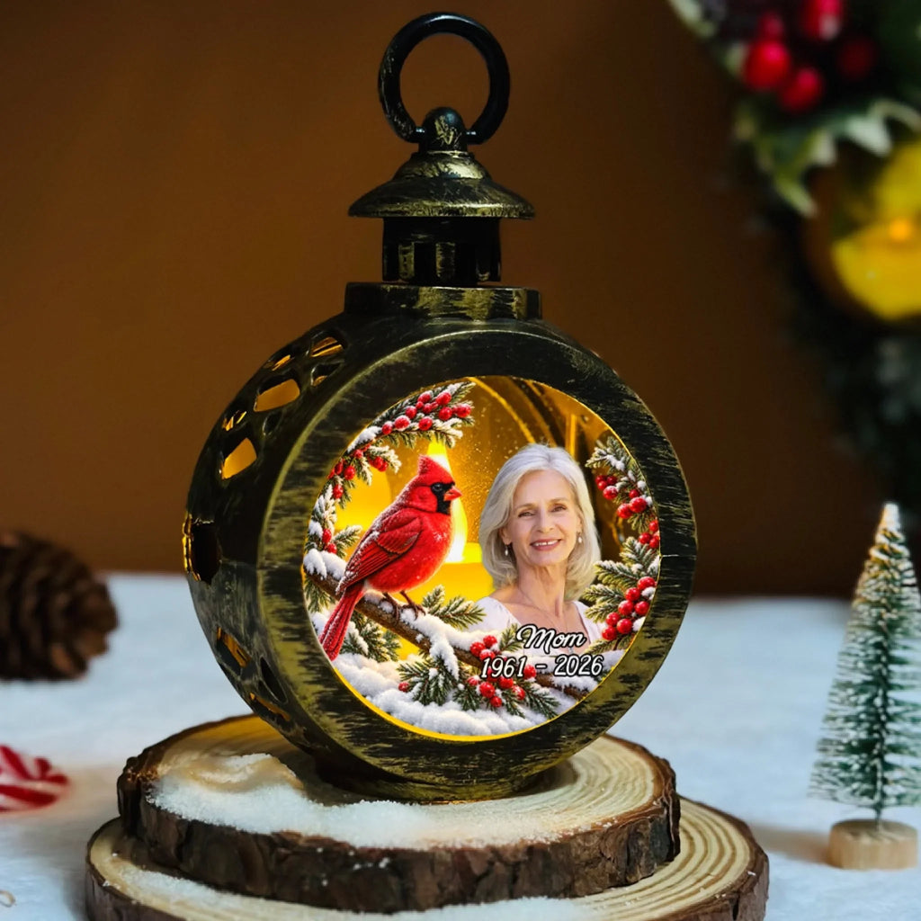Custom Christmas Gifts for Loved Ones, Family Keepsake • A Lasting Presence - Personalized Christmas Lantern