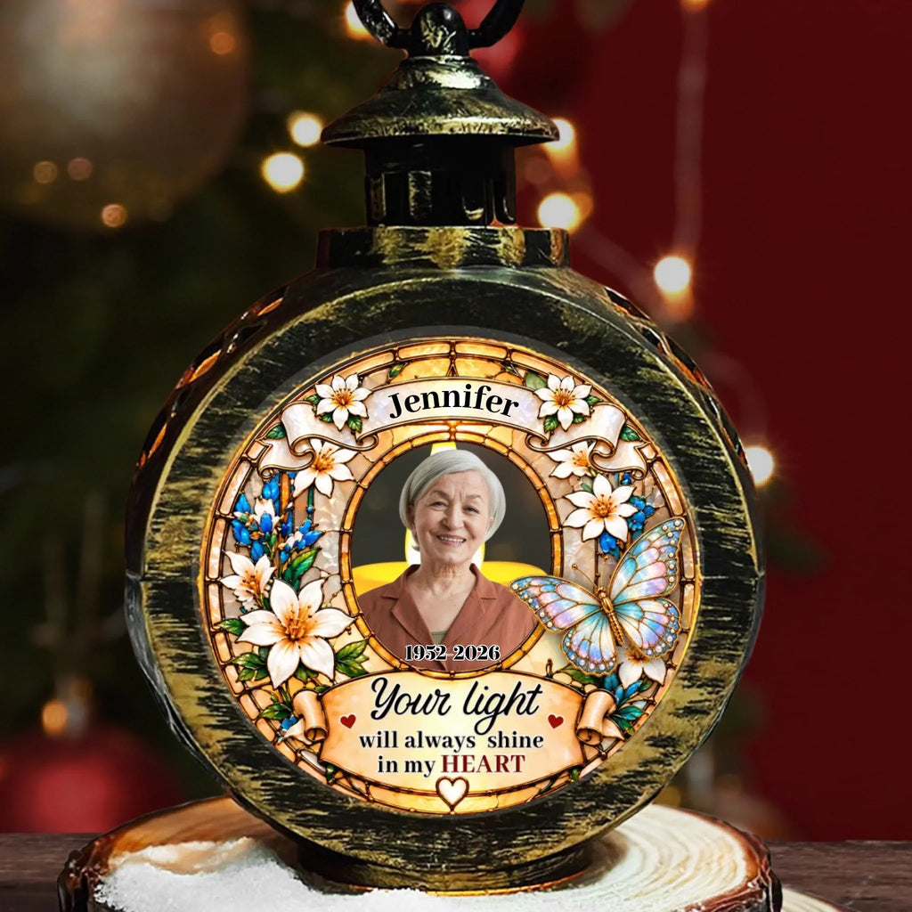 Custom Christmas Gifts for Loved Ones, Family Keepsake • Keeping You Close - Personalized Christmas Lantern