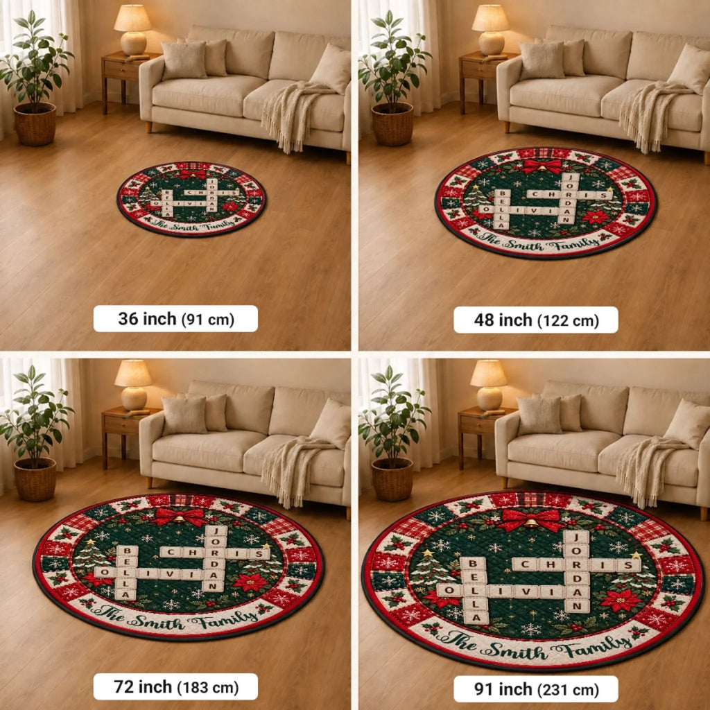 Family Love Season - Personalized Quilted Mat