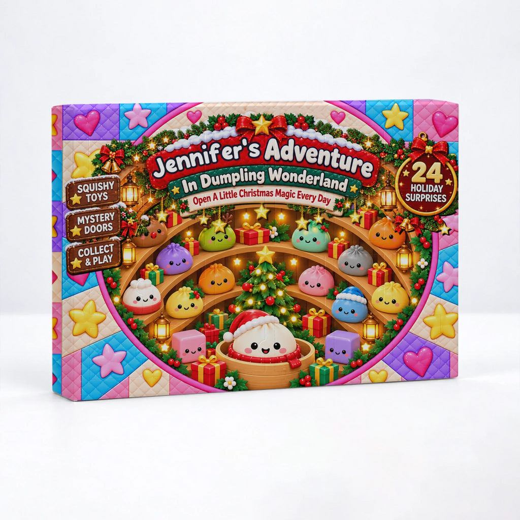 Year Of Squishy - Personalized Dumpling Advent Calendar