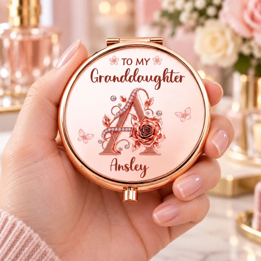 Beautifully Strong 2 - Personalized Compact Mirror