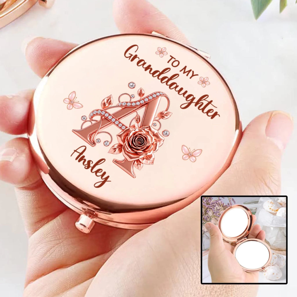 Beautifully Strong 2 - Personalized Compact Mirror