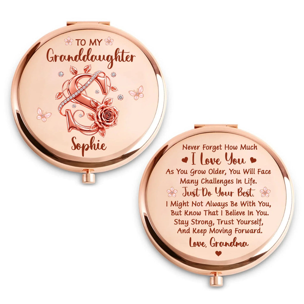 Beautifully Strong 2 - Personalized Compact Mirror