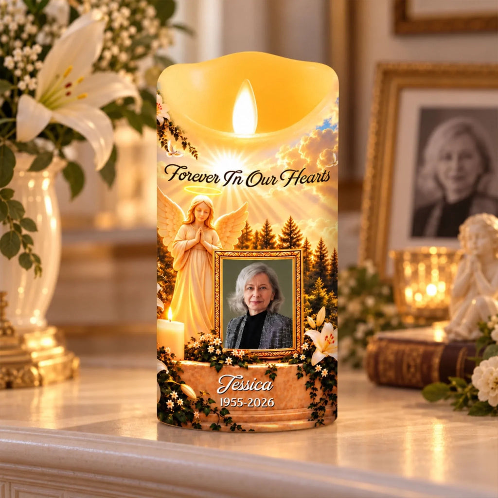 A Light To Remember - Personalized LED Candle