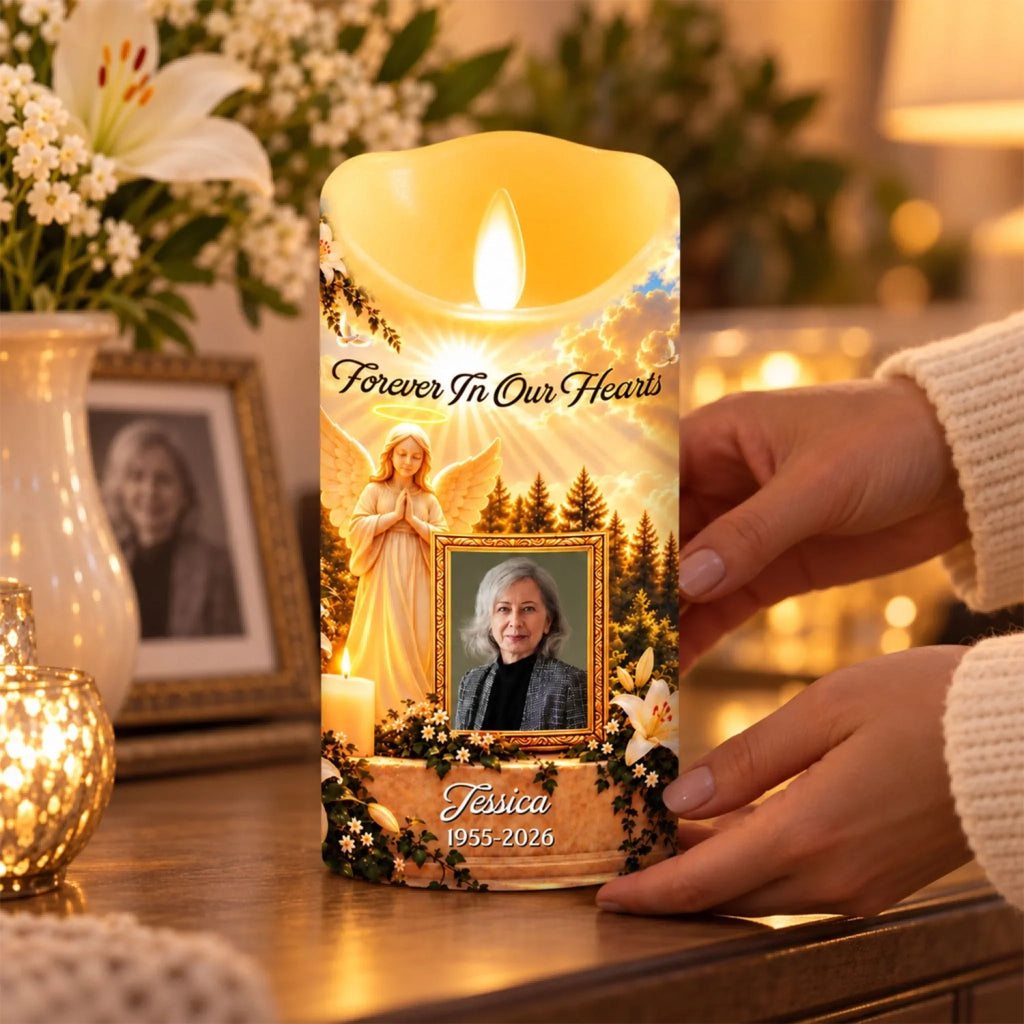 A Light To Remember - Personalized LED Candle
