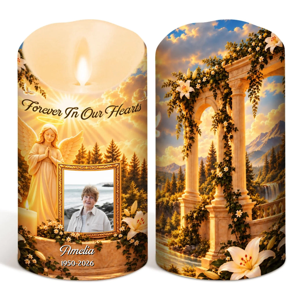 A Light To Remember - Personalized LED Candle