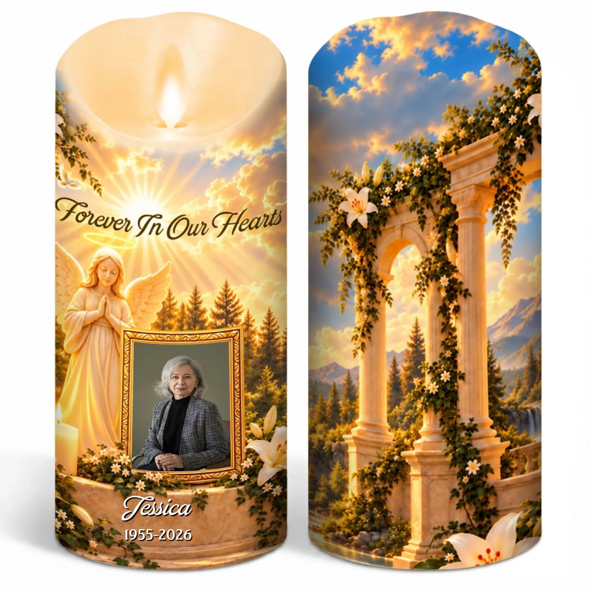 A Light To Remember - Personalized LED Candle