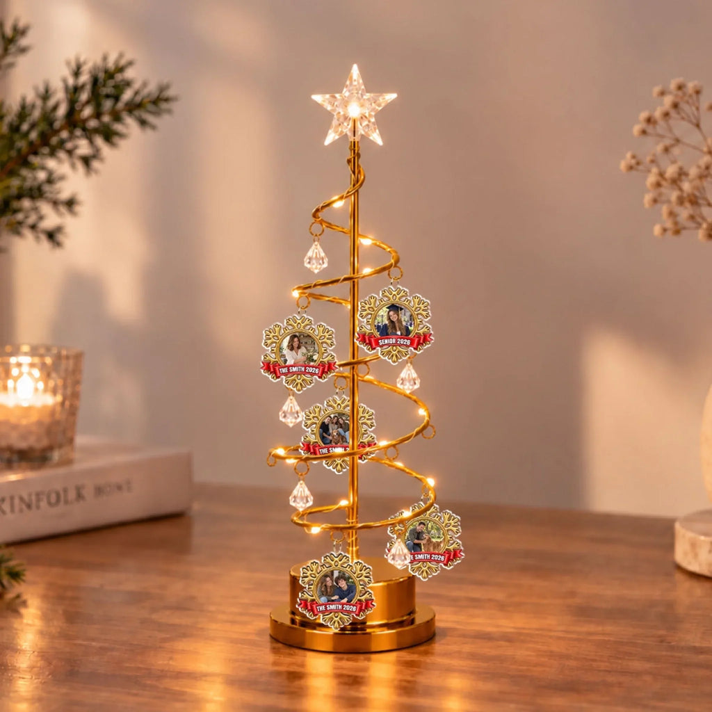 Family Holds Together - Personalized LED Tree Lights