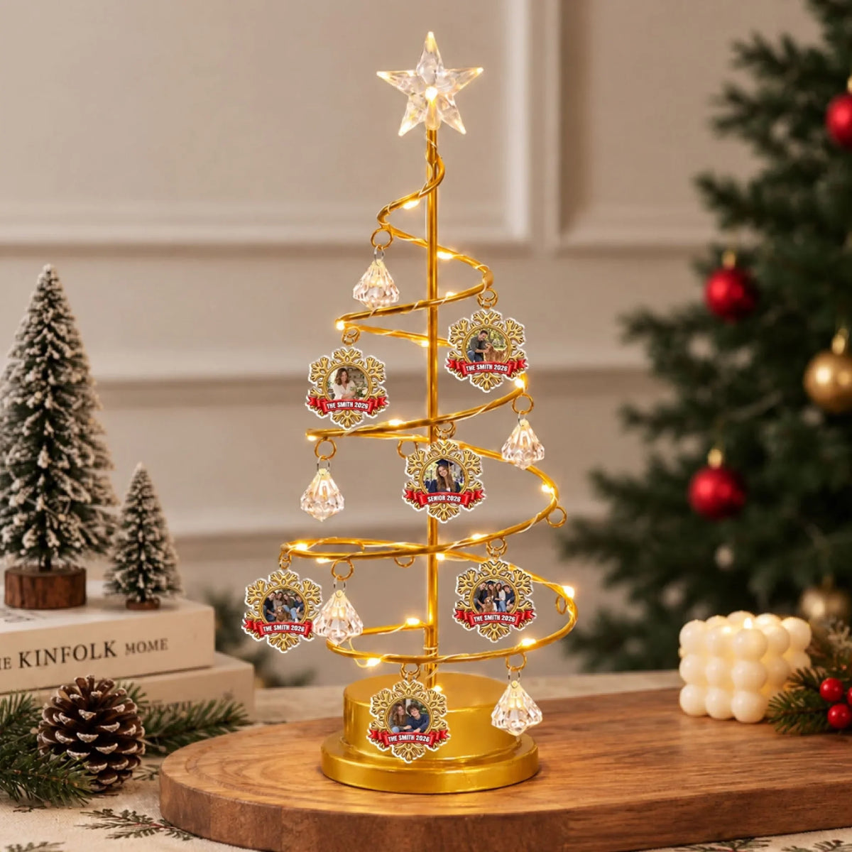 Family Holds Together - Personalized LED Tree Lights