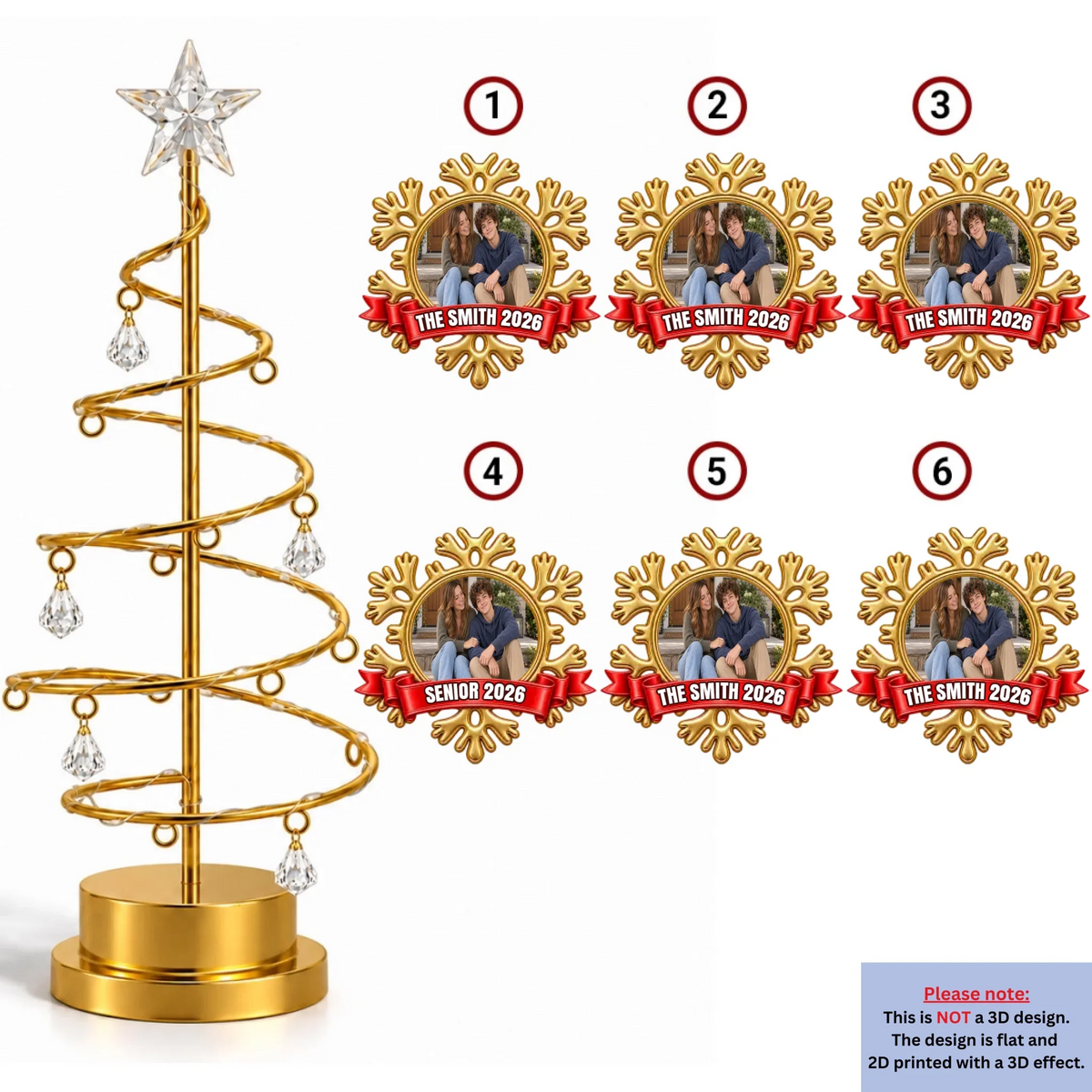 Family Holds Together - Personalized LED Tree Lights