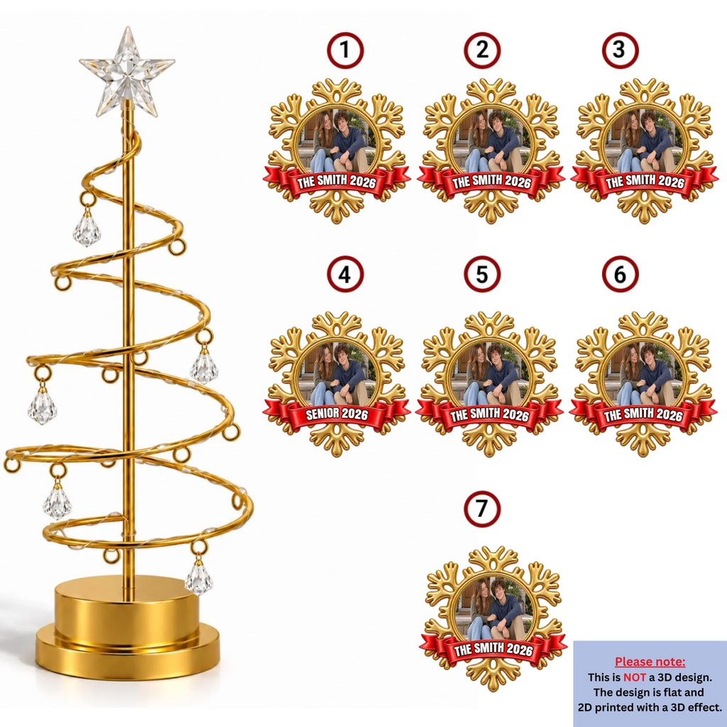 Family Holds Together - Personalized LED Tree Lights