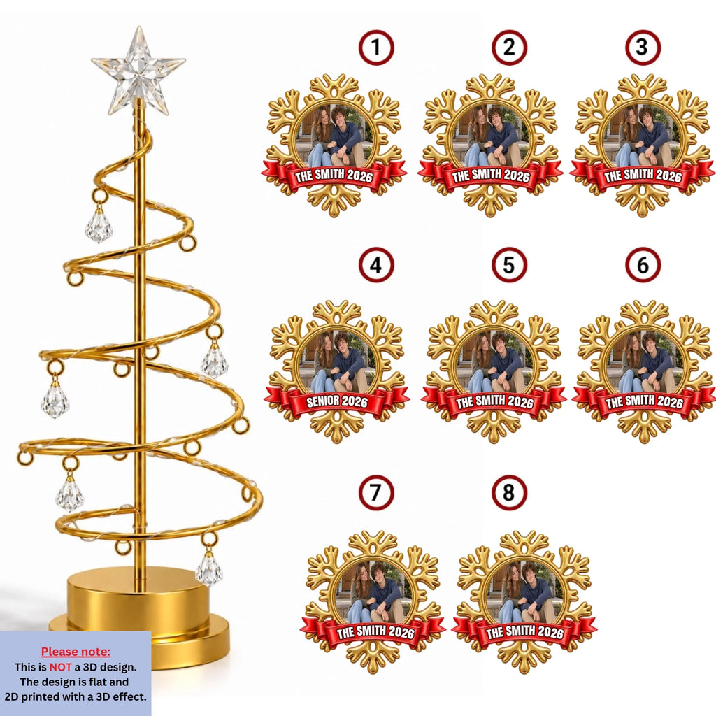 Family Holds Together - Personalized LED Tree Lights