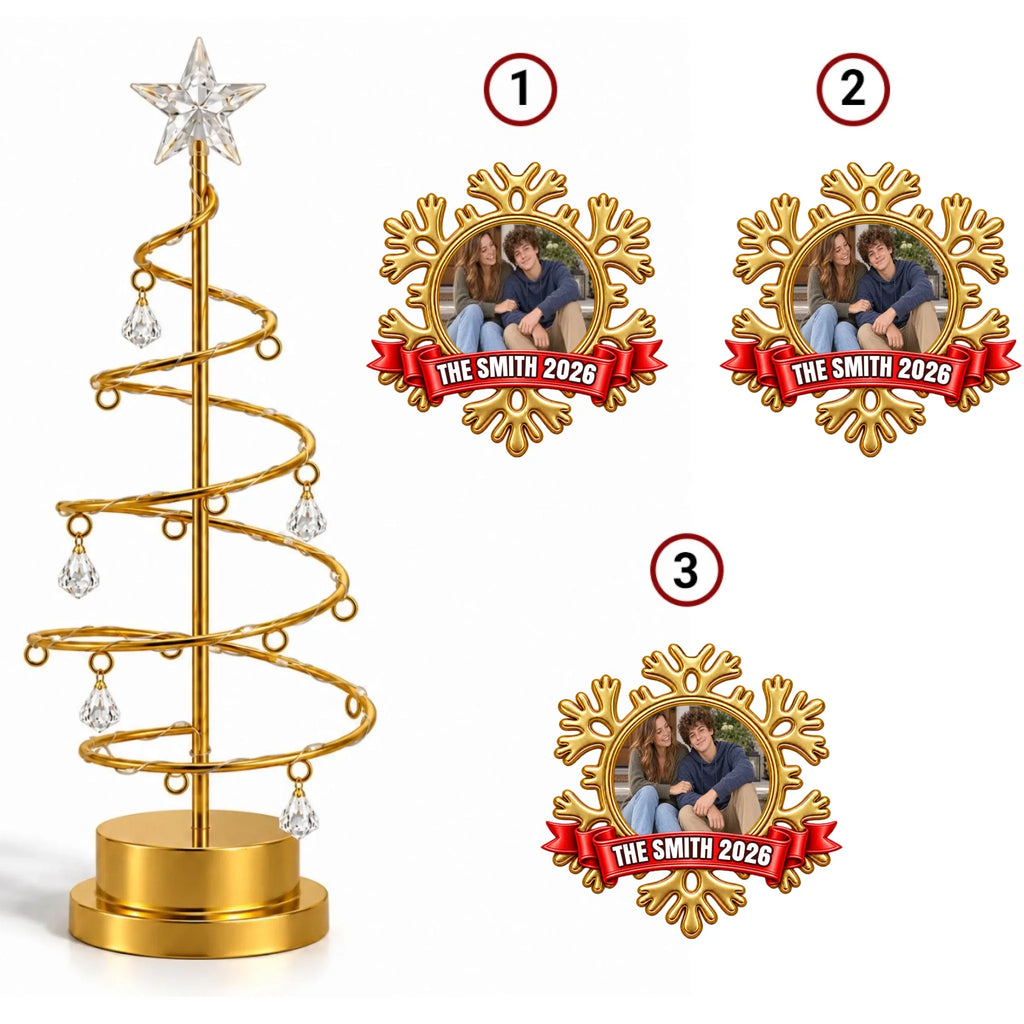 Family Holds Together - Personalized LED Tree Lights