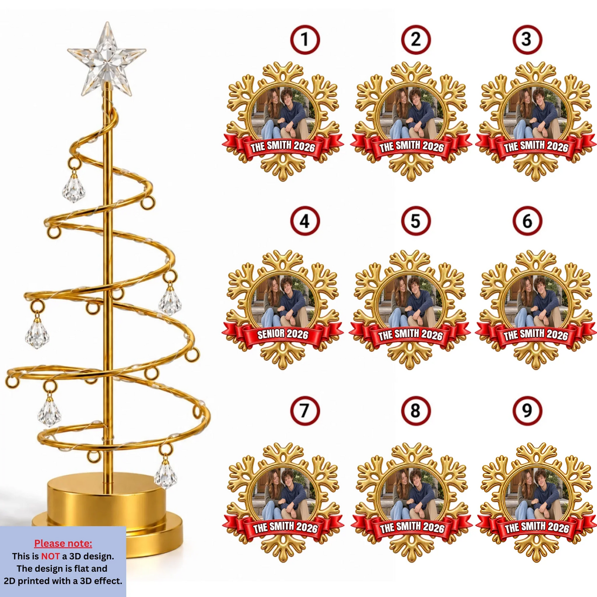 Family Holds Together - Personalized LED Tree Lights