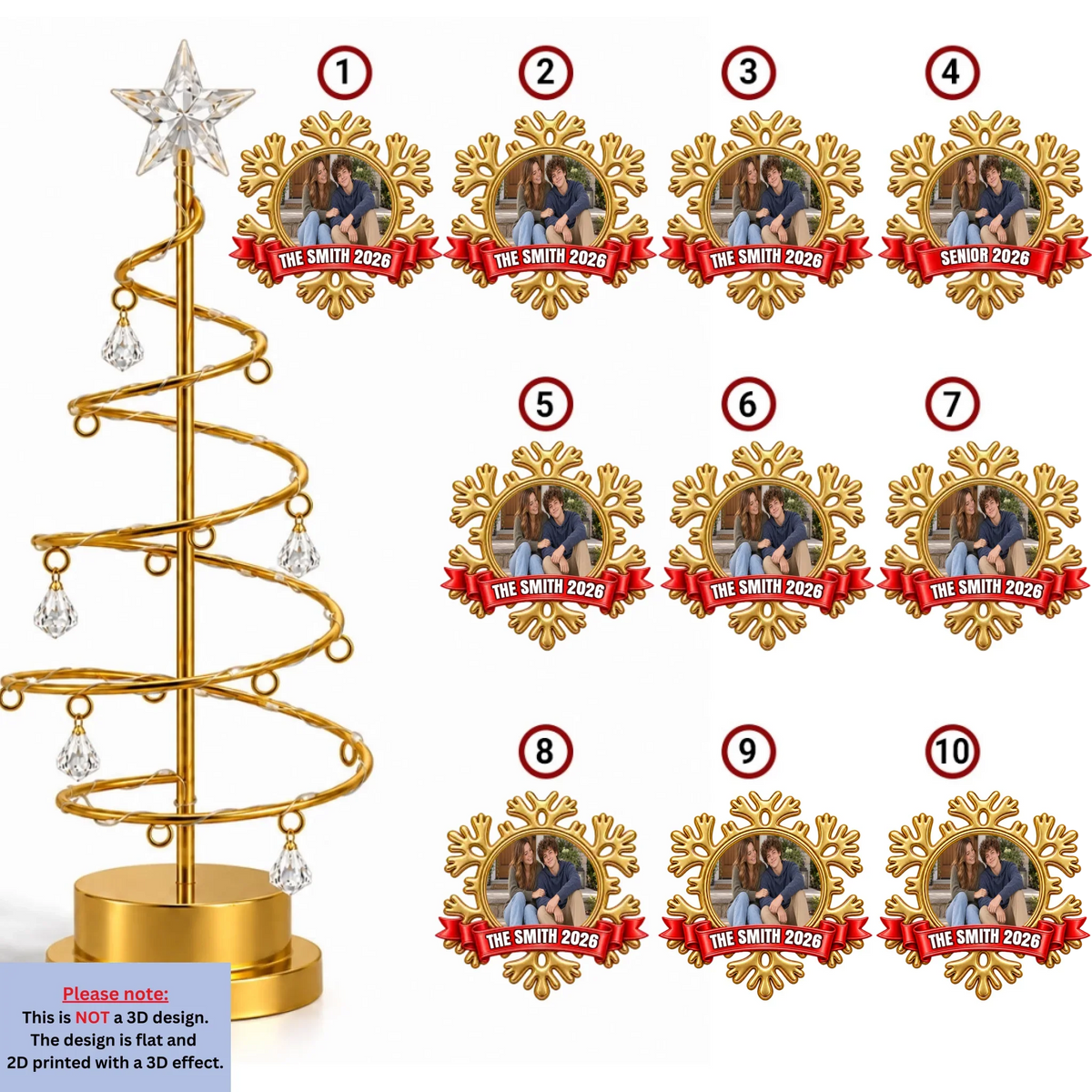 Family Holds Together - Personalized LED Tree Lights
