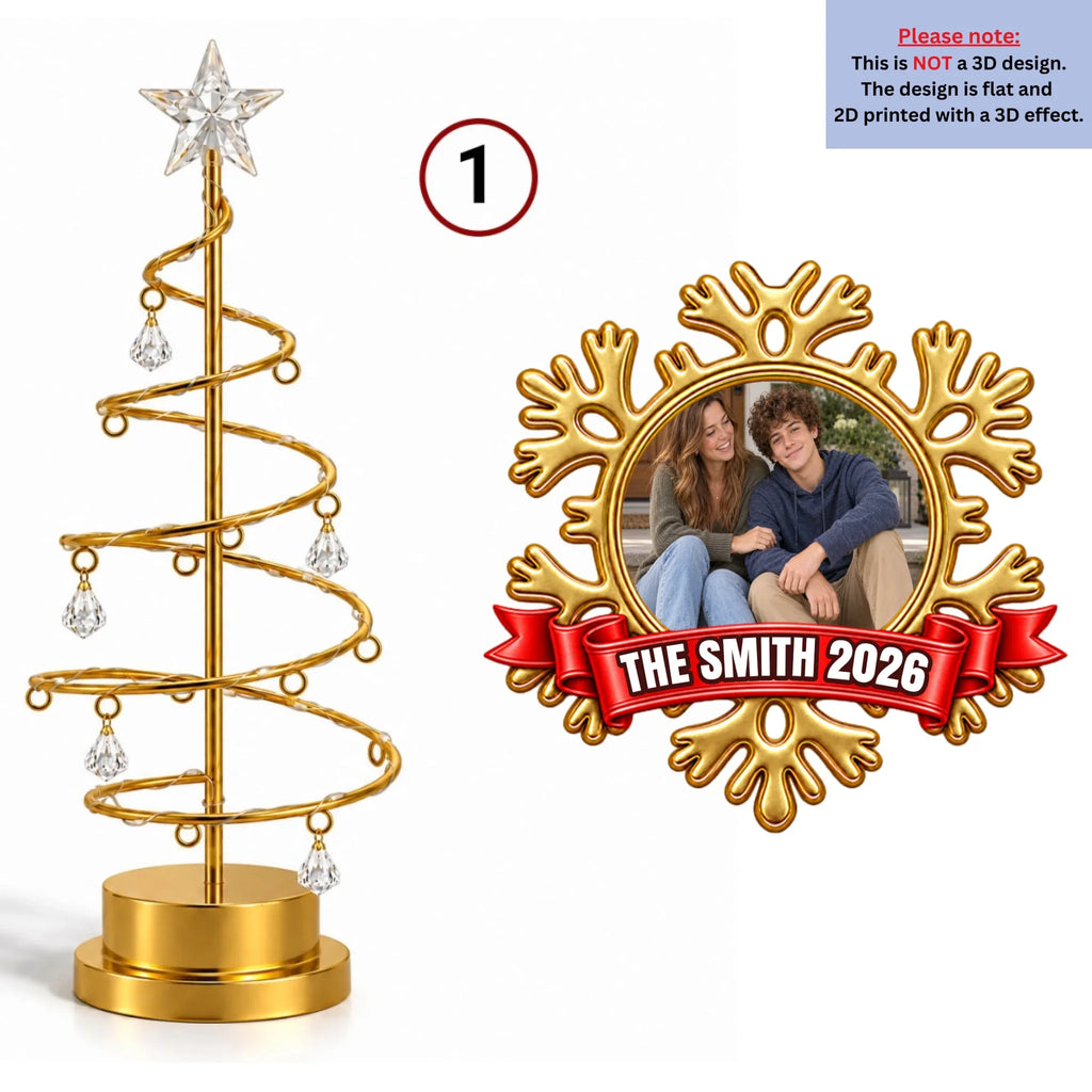 Family Holds Together - Personalized LED Tree Lights