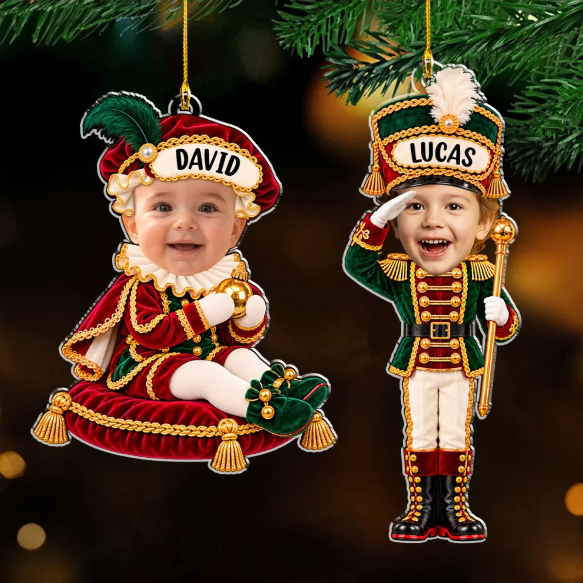 Magical Holiday - Personalized Acrylic Ornament