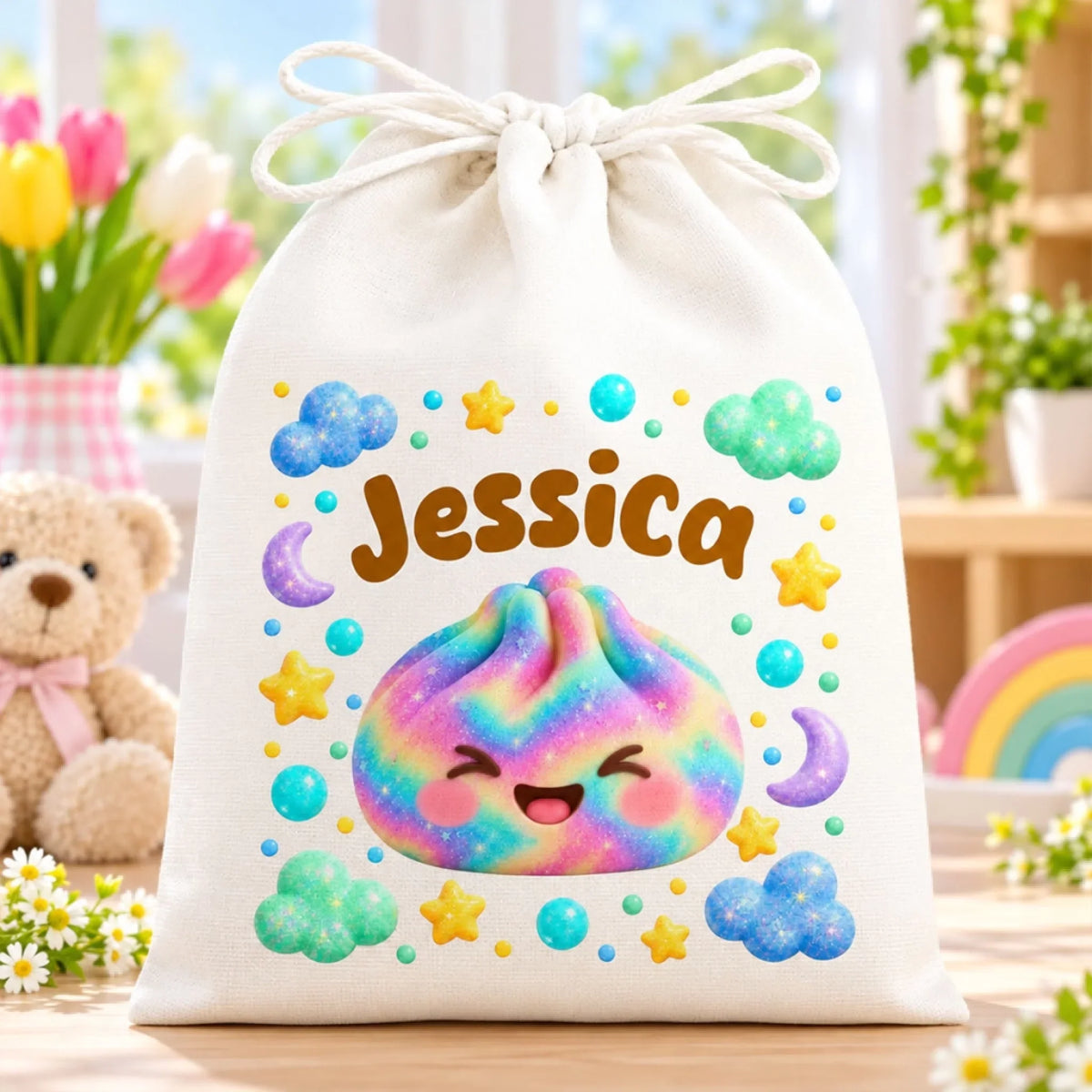 Happy Little World - Personalized Favor Bag