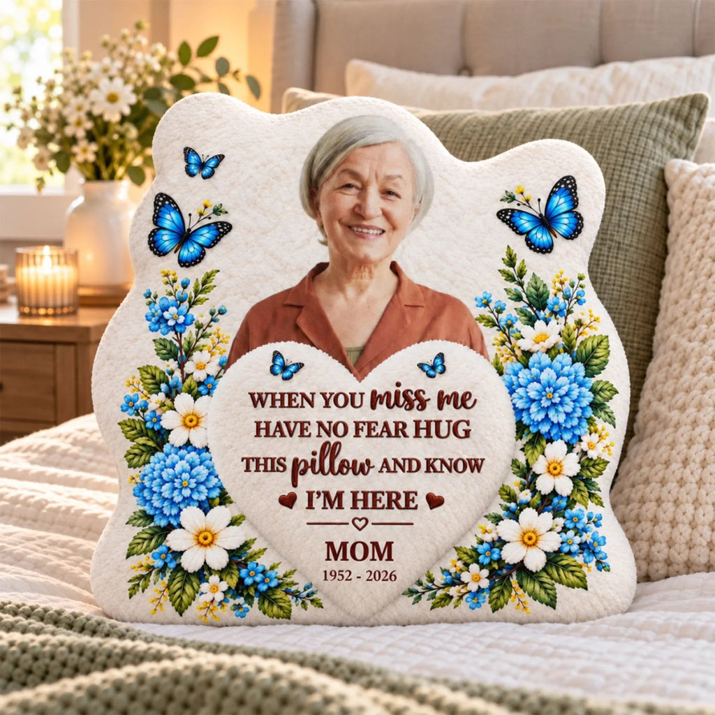 I Am Here - Personalized Shaped Pillow
