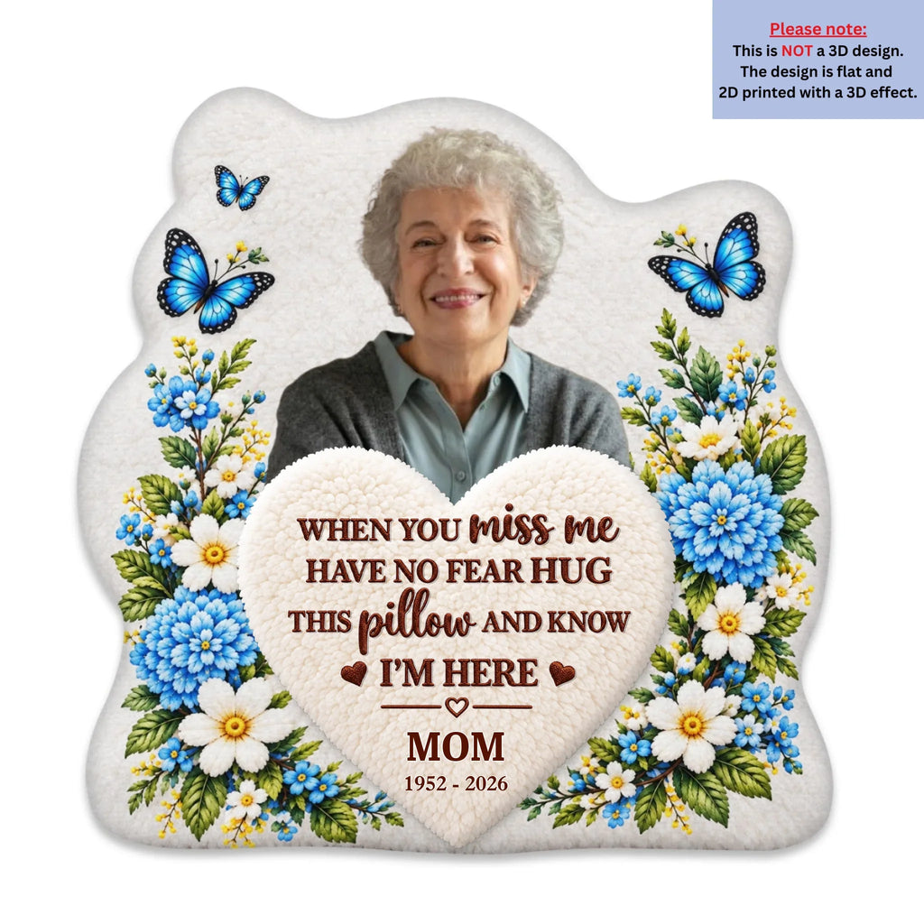 I Am Here - Personalized Shaped Pillow