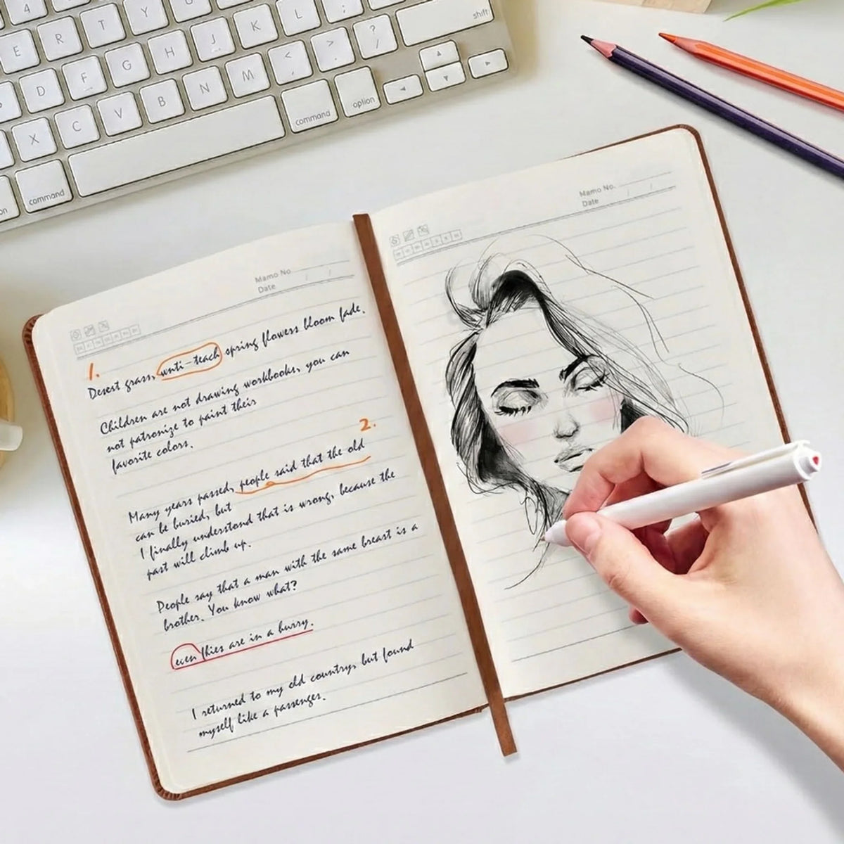 You Are My Pride - Personalized Leather Journal
