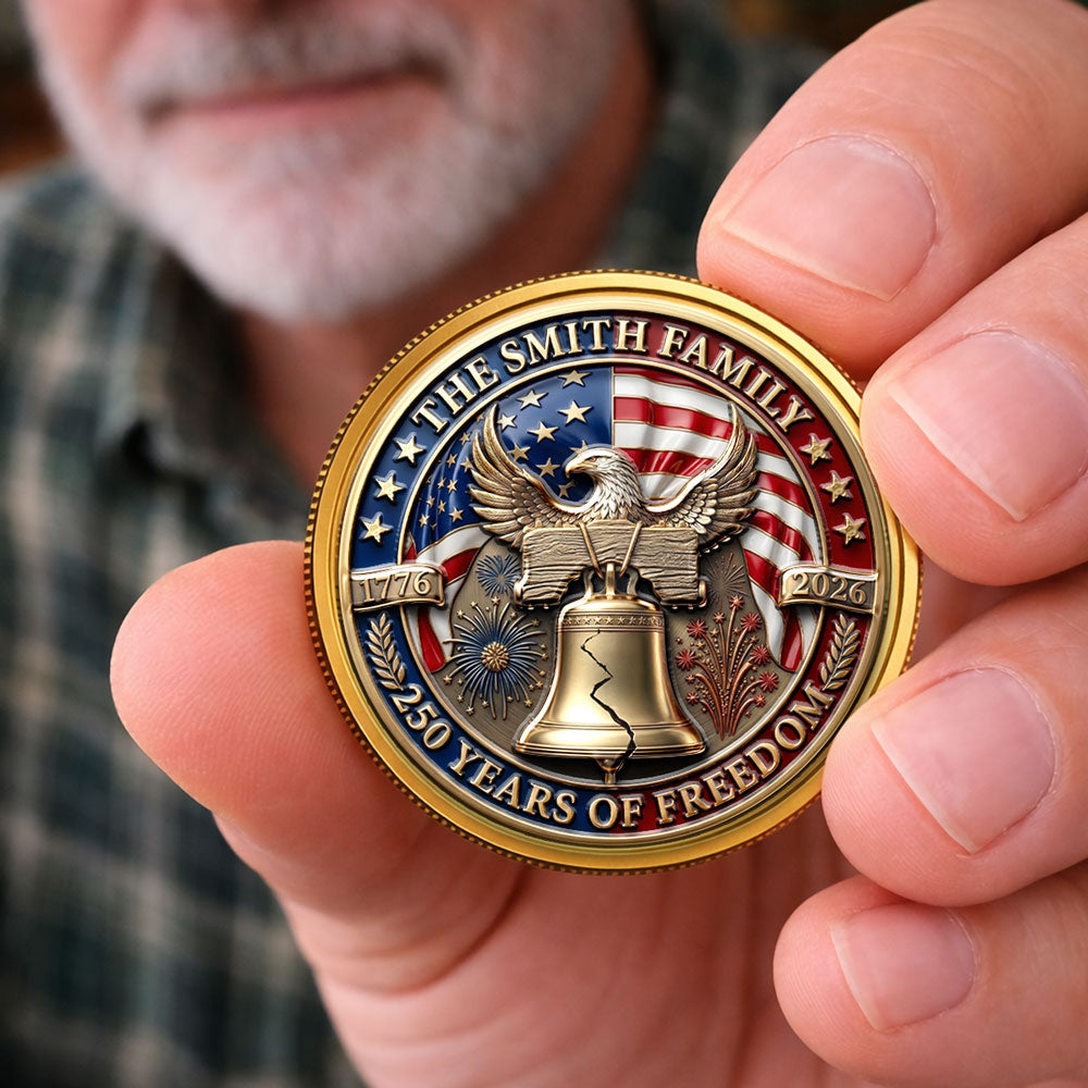 A Legacy Of Freedom - Personalized Commemorative Keepsake Coin