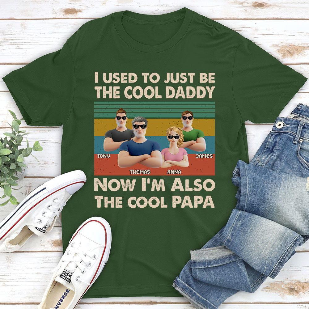 Custom Father's Day, Special Gift for Dad & Grandpa • From Dad To Grandpa With Love - Personalized Shirt