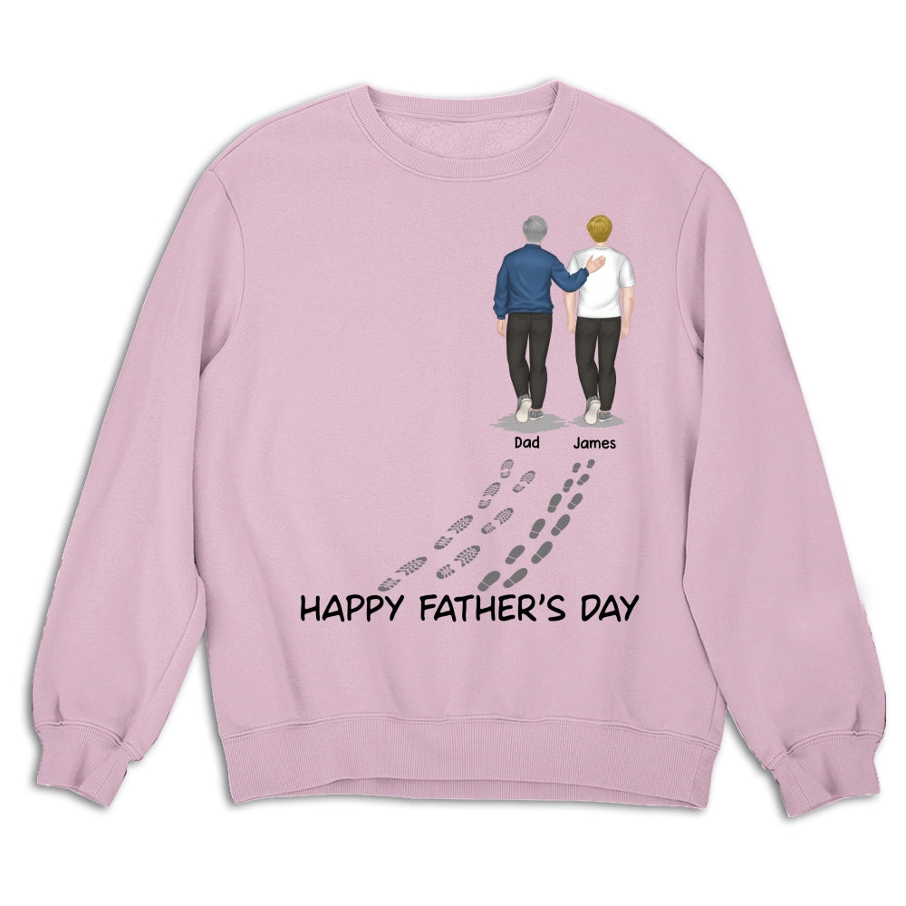 Custom Father's Day, Special Gift for Dad & Grandpa • My Dad Is My Hero - Personalized Shirt