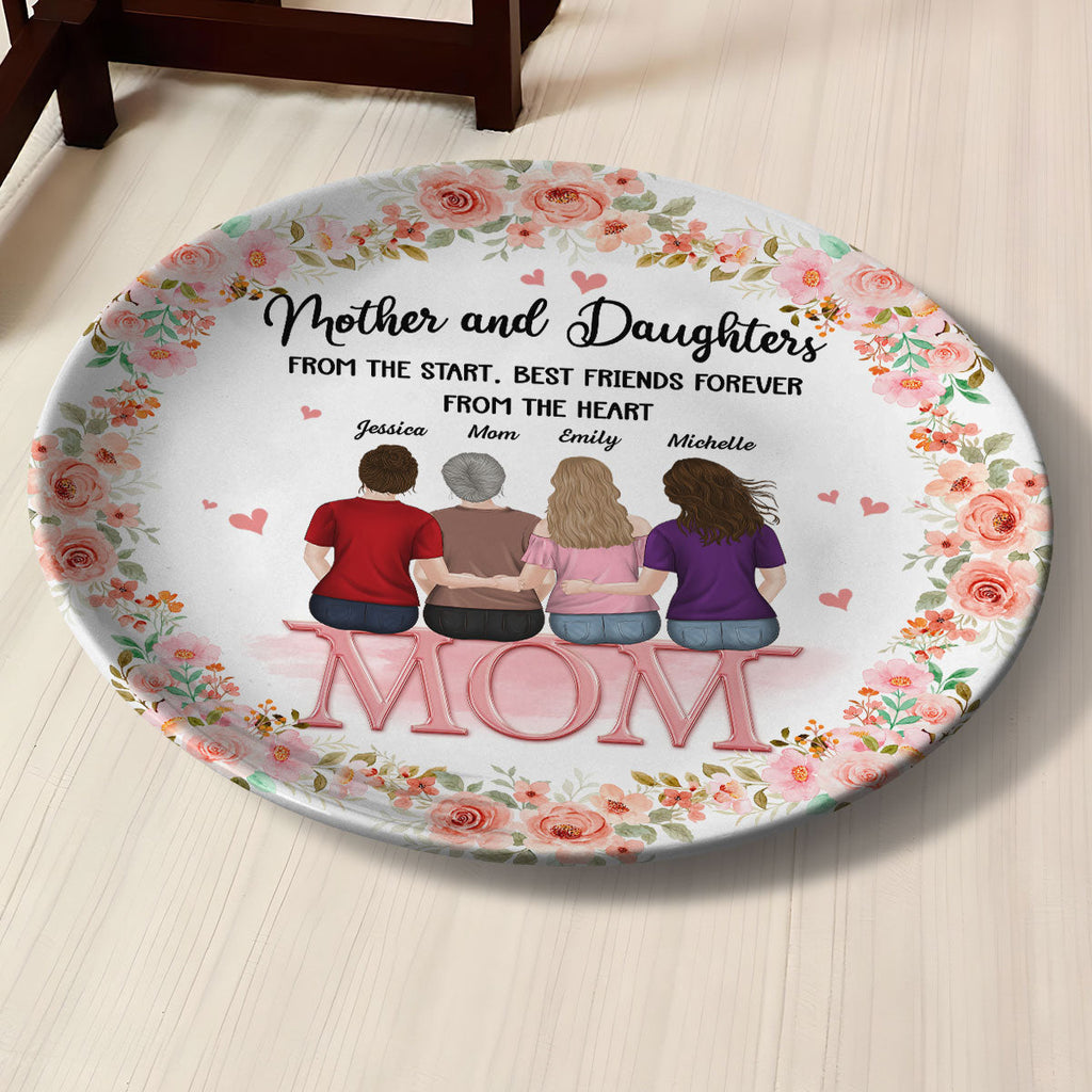 Mother And Daughter - Personalized Plate