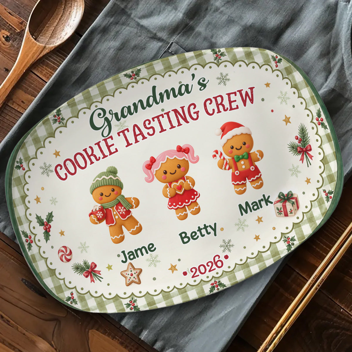Cookie Tasting Crew - Personalized Platter
