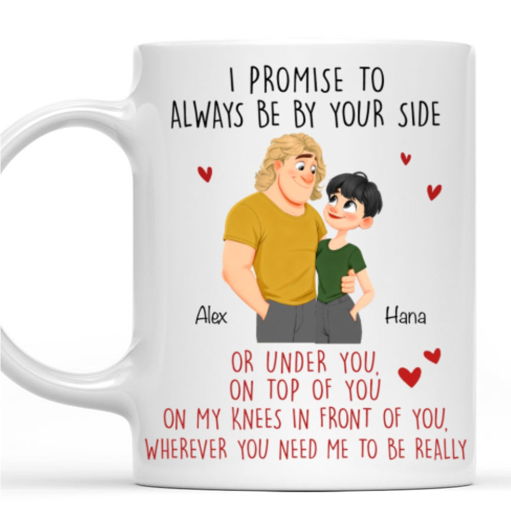 Custom Anniversary Keepsake Gifts For Couple • Whenever You Need Me - Personalized Coffee Mug