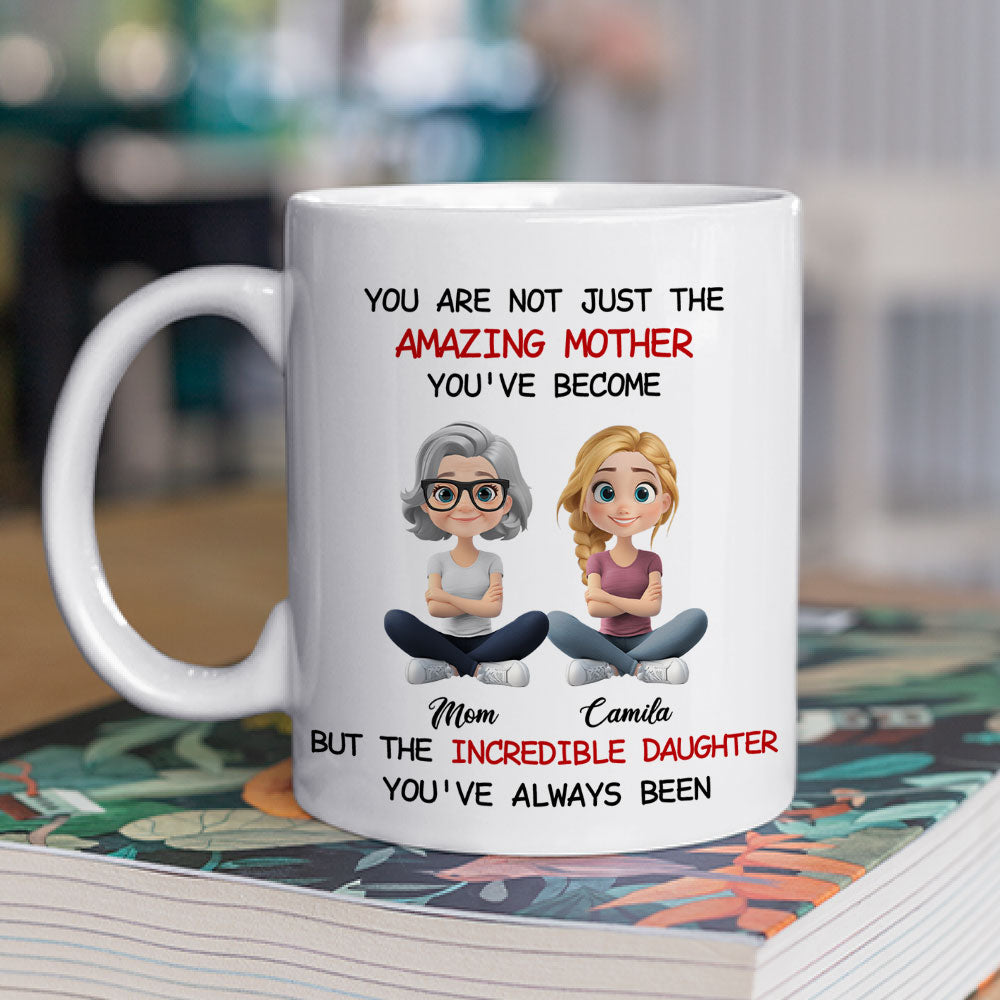 Custom Mother's Day Gift for Daughter • Amazing Mother - Personalized Coffee Mug