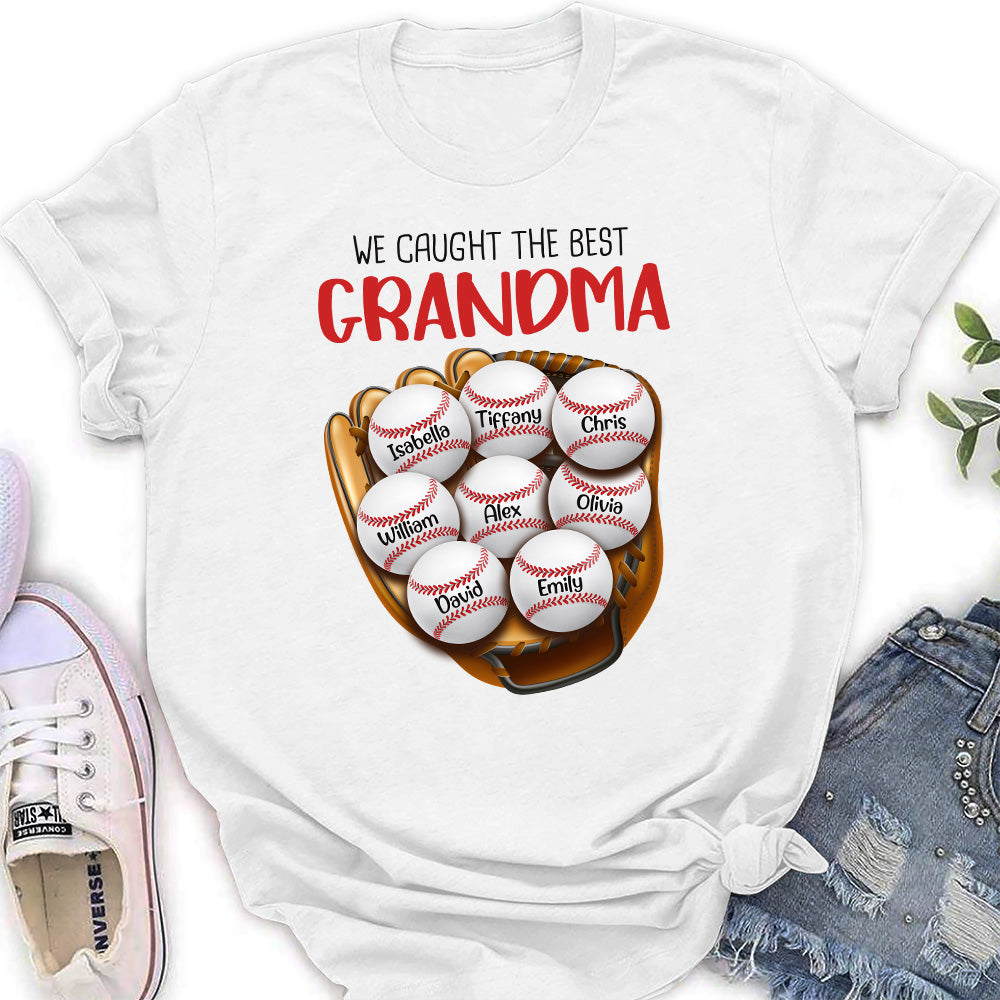 Custom Mother's Day Gift for Mom & Grandma • Basket Grandma - Personalized Shirt
