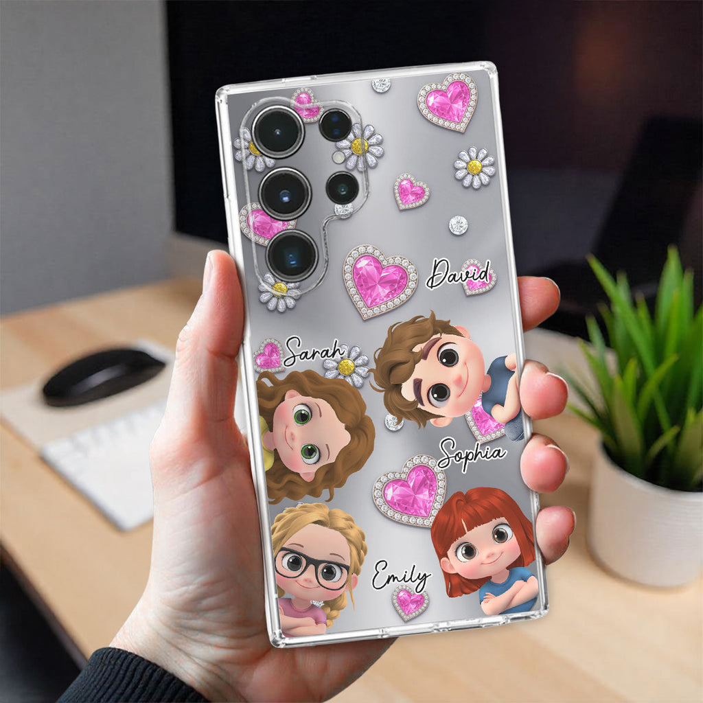 My Lovely Grandkids - Personalized 3D Effect Phone Case
