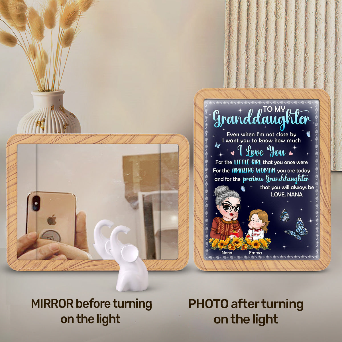 How Much I Love You - Personalized Magic Mirror