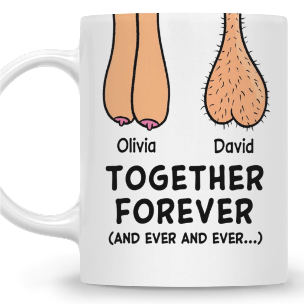 Custom Anniversary Keepsake Gifts For Couple • Together Forever - Personalized Coffee Mug