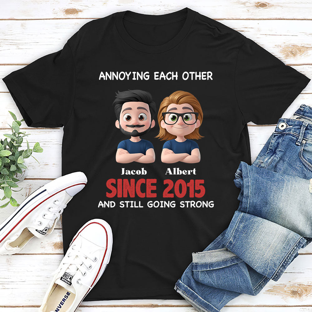 Custom Anniversary Keepsake Gifts For Couple • With You Forever 2 - Personalized Shirt