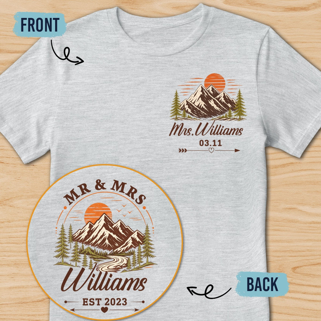Custom Anniversary Keepsake Gifts For Couple • Life Is Better Together Outdoors - Personalized Shirt