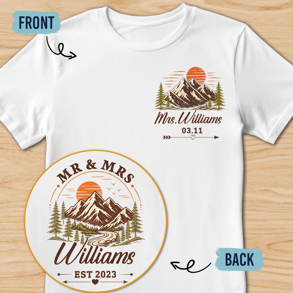 Custom Anniversary Keepsake Gifts For Couple • Life Is Better Together Outdoors - Personalized Shirt