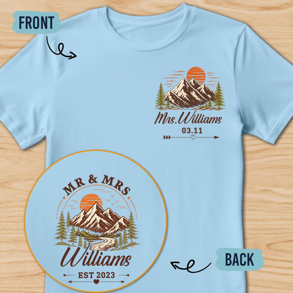 Custom Anniversary Keepsake Gifts For Couple • Life Is Better Together Outdoors - Personalized Shirt