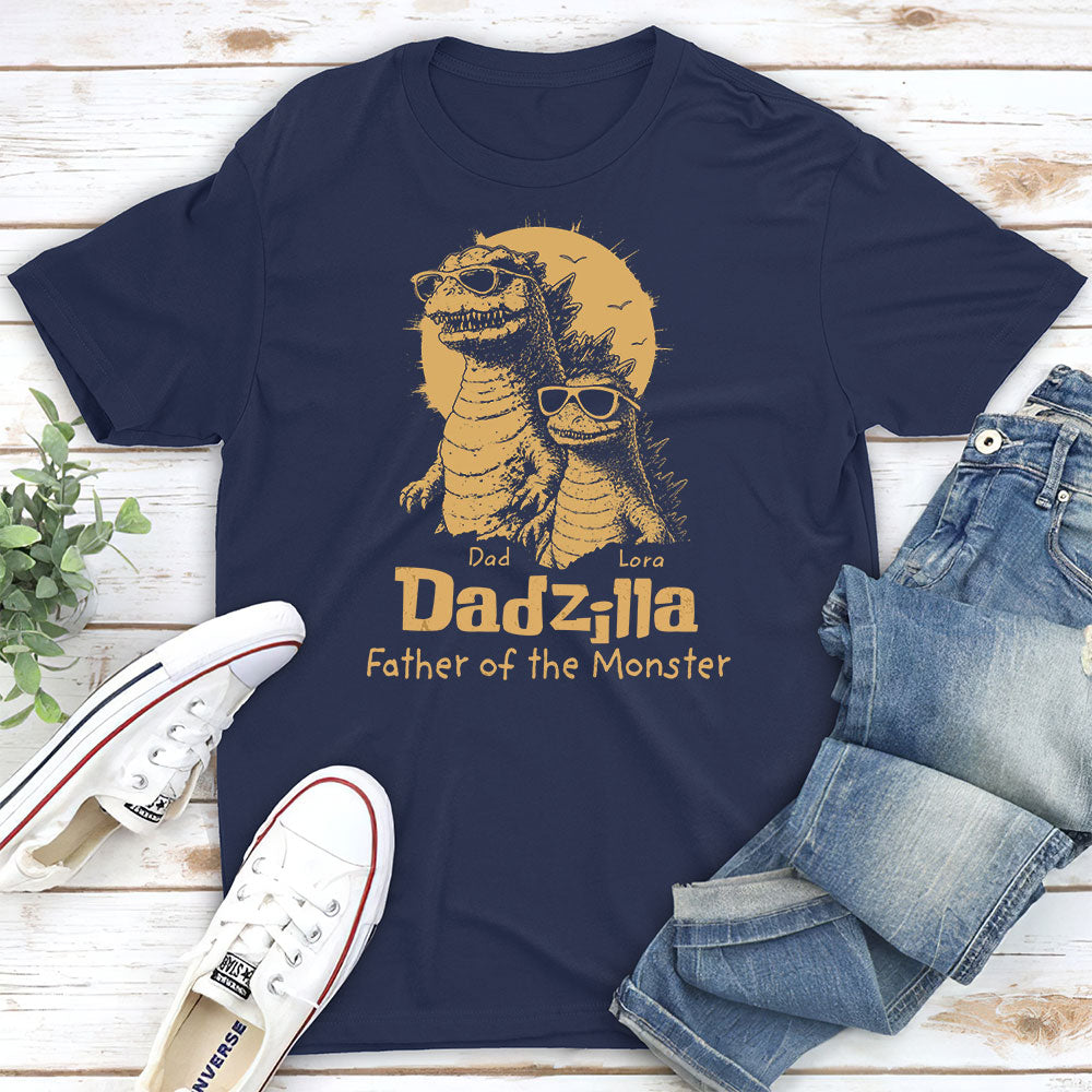 Custom Father's Day, Special Gift for Dad & Grandpa • Father Of The Monsters - Personalized Shirt
