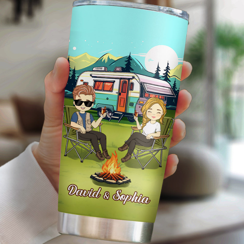 Camping Partners For Life - Personalized Tumbler