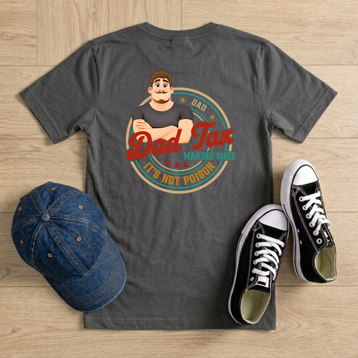 Custom Father's Day, Special Gift for Dad & Grandpa • Not Poison - Personalized Shirt