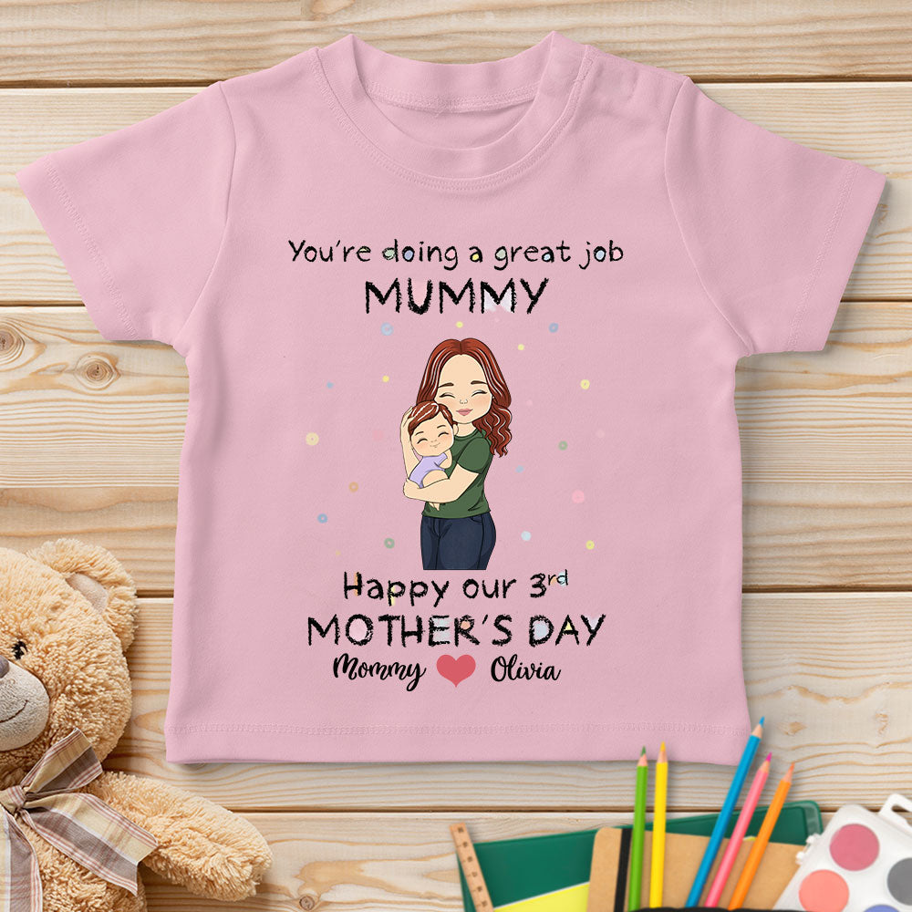 Custom Christmas & Birthday Keepsake Gift • Great Job - Personalized Youth T-shirt