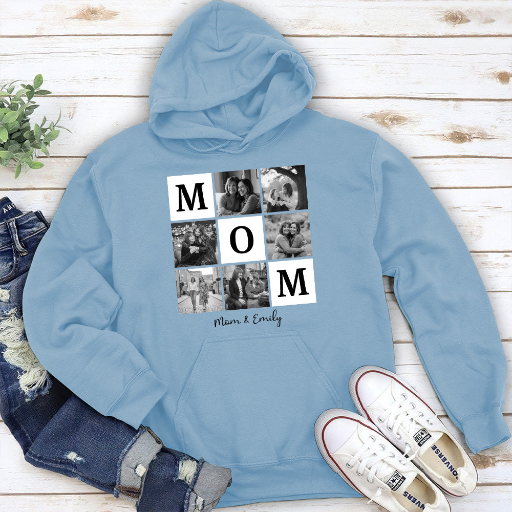 Custom Photo Mother's Day Gift for Mom & Grandma • My Forever Hero Mom - Personalized Shirt